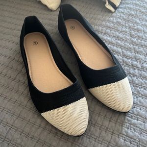 Women's Mesh Flats Shoes Pointed-Toe Dress Shoes